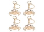 Carino Granchio Portachiavi, Carino Granchio Portachiavi, Borsa Ciondolo Fibbia, Granchio Portachiavi, Moda Auto Portachiavi, Donne Borsa Ciondolo
