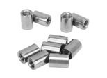 Set Di Dadi Per Raccordi, Dado Per Raccordi Rotondo, Dado Per Raccordi Con Filettatura Interna, Dado Per Raccordi Cilindrico, Dado Per Raccordi Con Filettatura M10, Dado Per Raccordi In Acciaio Inox