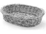 Hendi Brotkorb Ovale In Polyrattan Hellgrau