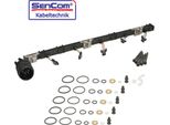 Kit Di Riparazione Cavi Per Iniettori Carburante + Viti Per Vw 2.5 Tdi 5-Cil. 5.0 Tdi V10
