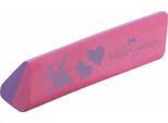 Faber-Castell 188751 FABER-CASTELL Gomma Di Plastica "Unicorno"", Rosa/Viola"