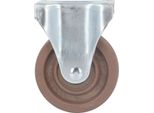 Nylon Caster 4In Fisso Piastra Caster Ruota Resistente Al Calore Per Carrello Macchina Carrello