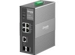 Tp-Link IES206GPP Network Switch Managed Gigabit Ethernet (10/100/1000) Power Over Ethernet (Poe) Black
