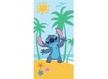 Telo Mare Stitch Sunny, 70X140 Cm, 100% Cotone