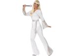 Smiffys - Costume "Anni '70"" Per Donna SM775 (L) (Bianco)"