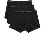 Gant - Boxer Da Uomo (Confezione Da 3) GT5931 (M) (Nero)