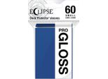 Ultra Pro Eclipse Gloss Small Deck Sleeves 60Stk. Blu Pacifico