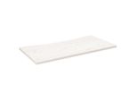Syfax™ Piano Scrivania Bianco 100X50X2,5 Cm In Legno Massello Di Pino