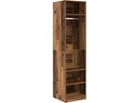 Syfax™ Guardaroba Legno Vecchio 50 X 50 X 200 Cm Legno Multistrato