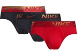 Nike - Slip Uomo 3-Pack Dri-Fit In Microfibra - Taglia M