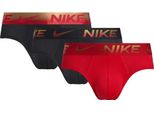 Nike - Slip Uomo 3-Pack Dri-Fit In Microfibra - Taglia Xl
