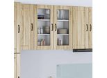 Vidaxl Armadio Da Cucina Rovere Sonoma 80 X 31 X 80 Cm Materiale A Base Di Legno