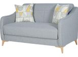 Dmora Divano Letto 2 Posti Propata 142X90 Cm Grigio Chiaro, Contenitore