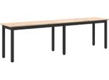 Vidaxl Panca Naturale 160 X 35 X 45 Cm Legno Di Pino Massiccio
