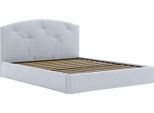 Dmora Credenza Poli 207X43X86H Cm Bianco Lucido, 2 Ripiani 4 Ante