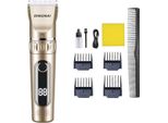Inf Set Tagliacapelli Elettrico Oro - Kit Tagliacapelli Professionale Senza Fili