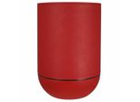 Vaso Per Piante Riviera Ø 50 Cm Circolare In Plastica Rossa