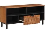 Vidaxl Mobile Tv Con Ripiano Superficie Color Acacia 100 X 33 X 46 Cm