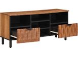 Vidaxl Mobile Tv Con Ripiano Superficie Color Acacia 100 X 33 X 46 Cm