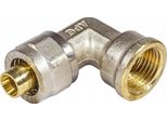Ape | Angolo In Ottone 1/2"×16 - Nichelato - Resistente - Impermeabile - Per Tubi In Alluminio Pex"