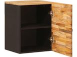 Vidaxl Pensile Da Bagno Naturale 38 X 33 X 48 Cm In Legno Massiccio Di Mango