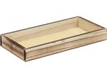 Vassoio In Legno Fiammato Per Decorazioni Da Tavola Rustiche E Idee Di Decorazione Creative
