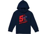 Spider-Man - Maglia Con Cappuccio Per Bambini, 5° Compleanno TV23016 (128) (Navy)