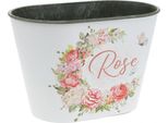 Fioriera Decorativa Con Decorazione Di Rose Per Fiori E Composizioni Creative