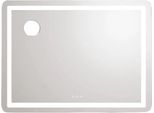 Grande Specchio Da Trucco Tavien - Specchio Hollywood Per Toletta - 80 X 60 Cm - Illuminazione Led Con Smart Touch - 3 Modalità Di Colore Dimmerabili - Usb E Type-C - Bianco