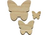 Farfalle Decorative In Legno Per Decorazioni Da Tavola E Idee Artigianali