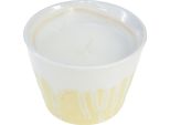 Candela Alla Citronella Con Vaso In Ceramica Per Balcone E Giardino