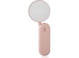 Inf Lampada Da Scrivania Led Pieghevole - Portatile, Regolabile, Ricaricabile Rosa