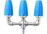 Ugello Turbo 3 In 1, Apertura 2.0, 4000 Psi, Idropulitrice Rotante A 360 Gradi Con Connettore Rapido Da 1/4 Di Pollice