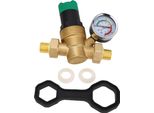 Regolatore Di Pressione Dell'acqua, In Ottone, Preciso, Multifunzionale, Filtro Regolabile Con Quadrante, 1/2 Pollice (DN15)