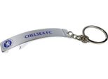 Chelsea Fc - Portachiavi Con Apribottiglie, Liscio BS6379 (Taglia Unica) (Argento)