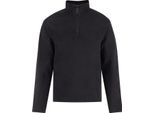 Pro Rtx - Pullover Da Uomo, Con Mezza Zip, In Micropile RW11032 (3XL) (Nero)