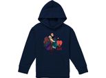 Frozen - Felpa Con Cappuccio "Il Mio Vero Nord"" Per Bambini, San Valentino TV23001 (116) (Navy)"