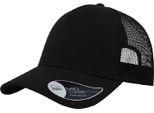 Atlantis Rapper Jersey Trucker Cap LT894 (Taglia Unica) (Nero)