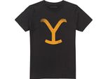 Yellowstone - Maglietta Uomo/Donna Unisex TV28042 (Xl) (Nero)