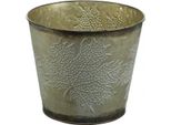 Vaso Per Piante Autunnali Con Decorazione A Foglie In Rilievo Per Un Design Decorativo