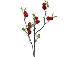 Ramo Di Bacche Artificiali Con Gelsi Decorativi Per Composizioni Natalizie