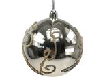 Eleganti Baubles Per L'albero Di Natale Con Ornamenti Di Perle Per Decorazioni Festive