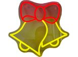 Inf Campana Led Neon - 35X33Cm Luce Decorativa Usb Per Casa E Feste