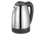 Bollitore Elettrico 2L Acciaio Inox 1500W Grande Argento