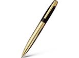 Penna A Sfera Retrattile In Metallo A Rotazione Inchiostro Nero Punta Media 1,0 Mm Penna A Sfera In Metallo Per L'ufficio Commerciale Della Scuola