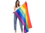 Smiffys - Bandiera, Poliestere, Pride SM560 (Taglia Unica) (Multicolore)