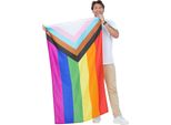 Smiffys - Bandiera, Pride SM895 (Taglia Unica) (Multicolore)