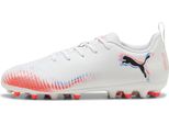 Future 8 Play Mg Jr Puma WHITE-PUMA BLACK-GLOWING Red Puma WHITE-PUMA BLACK-GLOWING Red 38