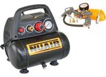 Compressore Oil-Free 6L 8 Bar 1,5Km + Arak6