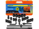 Chiave A Impulsi 3/4'' 17-65 Mm Esagonale Valigetta 26 Pezzi